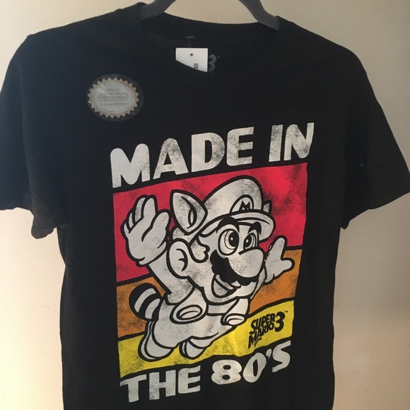 super mario bros 3 shirt
